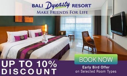 Kuta Hotel, Bali Restaurant & Bar - Bali Dynasty Hotel
